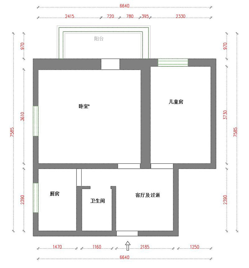 濱河?xùn)|里現(xiàn)代簡(jiǎn)約風(fēng)格戶型圖裝修效果圖